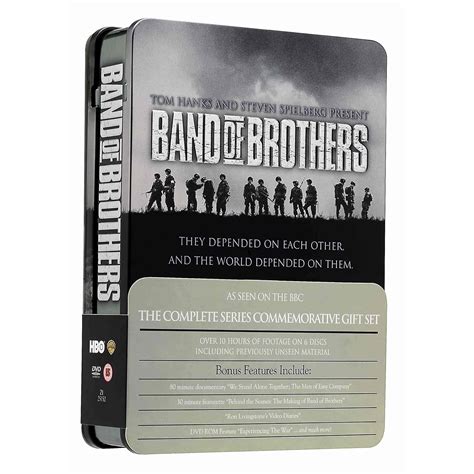 band of brothers steel box set|the brothers dvd box set.